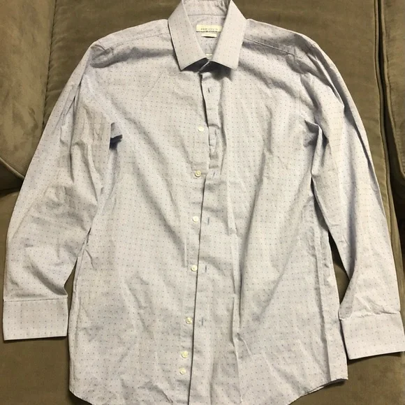 Perry Ellis | Shirts | Perry Ellis Portfolio Mens Dress Shirt Slim Fit |  Poshmark